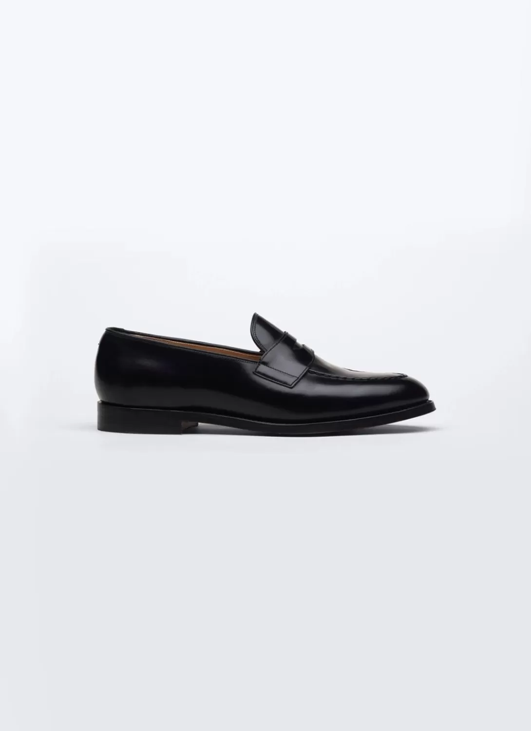 Fursac Leather Loafers Black Fashion