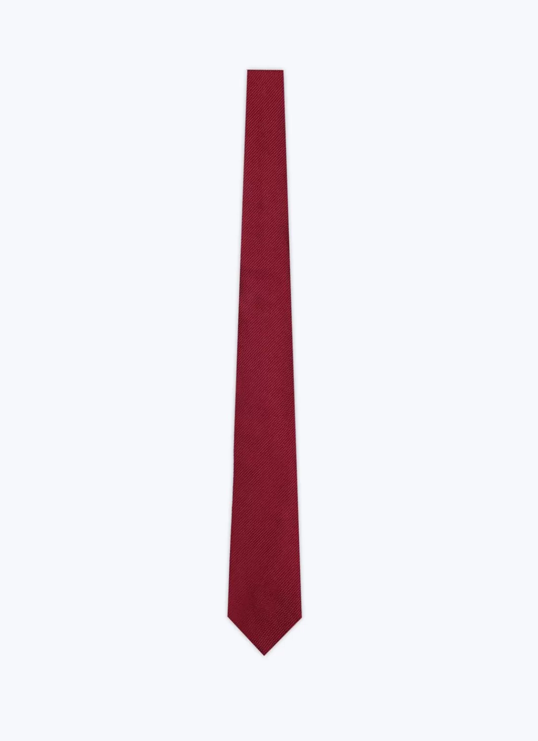 Fursac Silk Tie With Pattern Burgundy Online